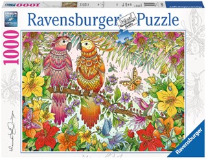 Ravensburger Tropische Stemming Puzzel 1000 Stukjes ravensburger kopen in de aanbieding