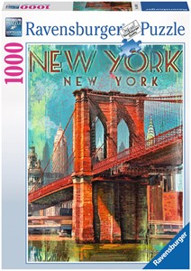 Ravensburger Retro New York Puzzel 1000 Stukjes ravensburger kopen in de aanbieding Ravensburger Retro New York Puzzel 1000 Stukjes ravensburger kopen in de aanbieding