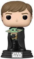 Funko Pop! - Star Wars Luke Skywalker with Grogu #482 (doosje beschadigd)-2