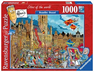 Afbeelding van het spelletje Fleroux - Brussel Puzzel (1000 stukjes)