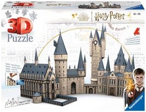 3D Puzzel Harry Potter Hogwarts Castle 1080 stukjes