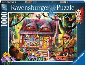 Afbeelding van het spel Roodkapje en de Wolf Puzzel (1000 stukjes)