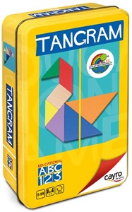 Afbeelding van het spelletje Tangram in Metal Box