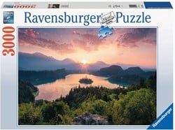 Meer van Bled, Slovenie Puzzel (3000 stukjes)