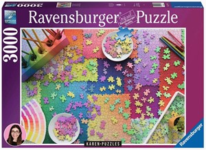 Afbeelding van het spelletje Puzzels Op Puzzels Puzzel (3000 stukjes)