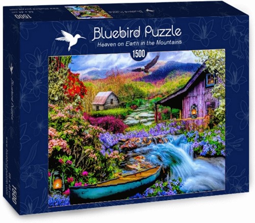 Heaven on Earth in the Mountains Puzzel (1500 stukjes)