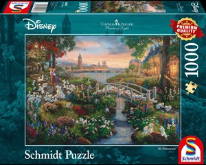 Disney 101 Dalmatiers Puzzel 1000 stukjes