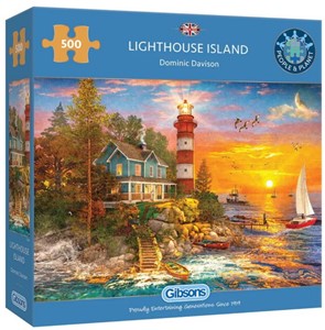 SpellenRijk Lighthouse Island Puzzel (500 stukjes) aanbieding