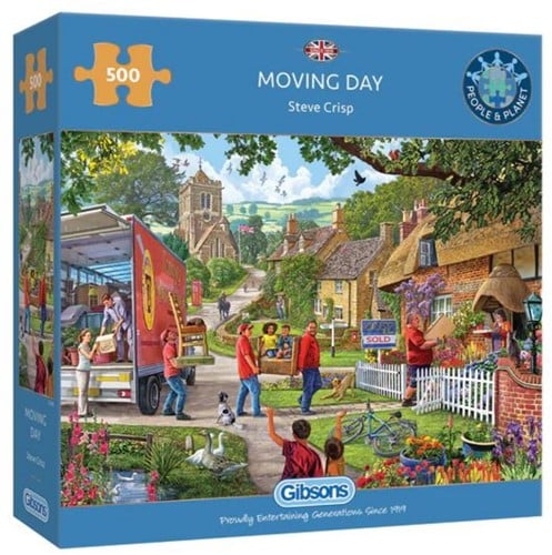 Moving Day Puzzel (500 stukjes)
