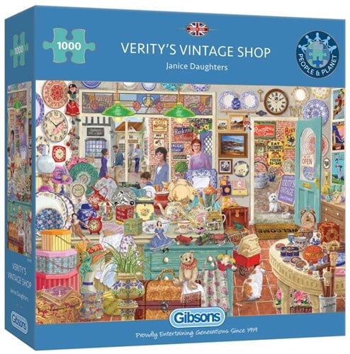 Verity's Vintage Shop Puzzel (1000 stukjes)