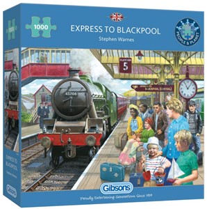 Afbeelding van het spelletje Express to Blackpool Puzzel (1000 stukjes)