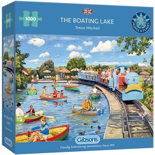The Boating Lake Puzzel (1000 stukjes)