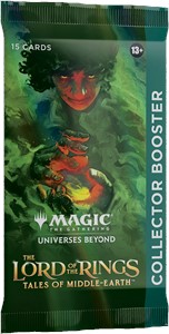 Afbeelding van het spelletje Magic The Gathering - LOTR Tales Of Middle Earth Collector Boosterpack
