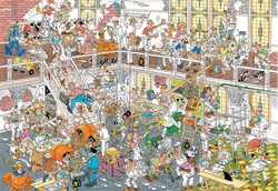 Jan van Haasteren - De Verbouwing Puzzel (3000 stukjes)