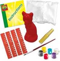 SES - Gieten en Schilderen Glitter Kat -2