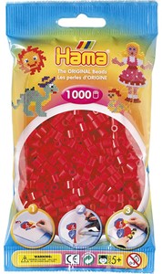 Hama - Strijkkralen Rood (1000 stuks)