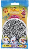 Hama - Strijkkralen Grijs (1000 stuks)