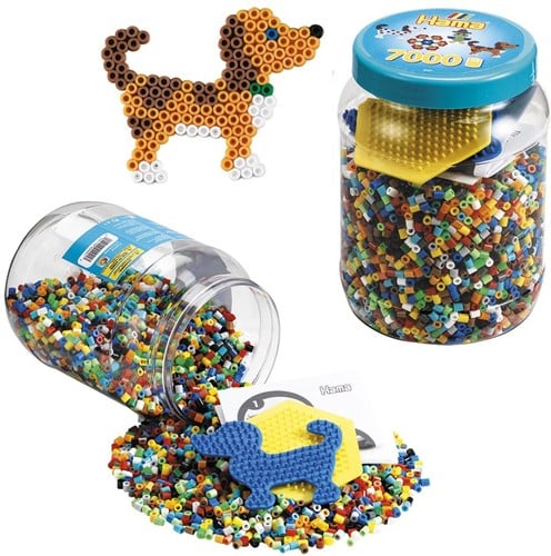 Hama - Pot Hond Strijkkralen (7000 stuks)-2