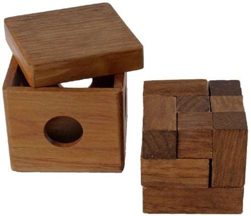 IQ Puzzel Hout - Soma Kubus-2