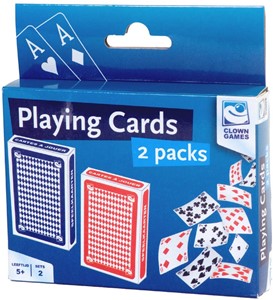 Clown Games Speelkaarten 2 Stuks clown games kopen in de aanbieding