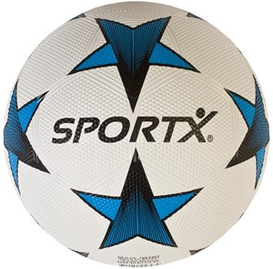Sportx Rubber Voetbal Ster sportx kopen in de aanbieding