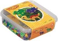 Hama - Maxi Set Dino Strijkkralen (600 stuks)