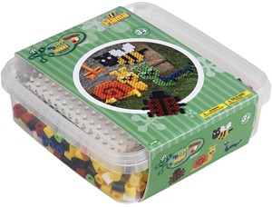 Afbeelding van het spel Hama - Maxi Set Insecten Strijkkralen (600 stuks)