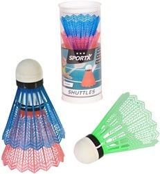 SportX - Shuttle Gekleurd (3 stuks)