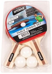 SportX - Tafeltennis Set Blister (3 sterren)