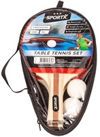 SportX - Tafeltennis Set Tas (3 sterren)
