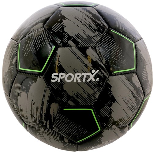 SportX - Voetbal Grijs Zwart