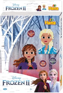 Afbeelding van het spel Hama - Frozen 2 Strijkkralen (2000 stuks)