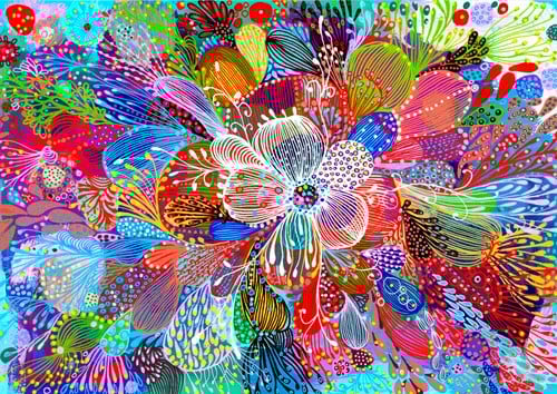 Revolutionary Blossom Puzzel (1000 stukjes)-2