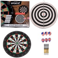 SportX - Dartbord met 6 Pijlen-2