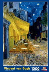 Afbeelding van het spel Cafeetje - Vincent van Gogh Puzzel (1000 stukjes)
