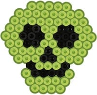 Hama - Glow in the Dark strijkkralen (375 stukjes)-2
