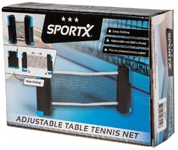 SportX - Tafeltennisnet Oprolbaar