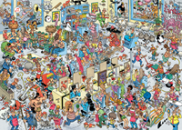 Jan van Haasteren - Bij de Kapper Puzzel (1000 stukjes)-2