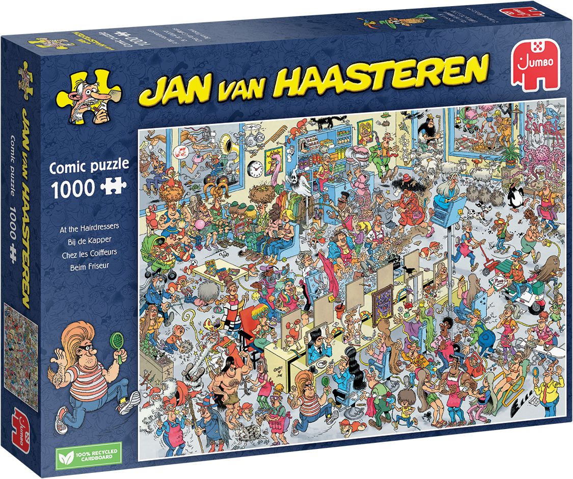 Museum Betekenis Voorrecht Jan van Haasteren - Bij de Kapper Puzzel (1000 stukjes) - kopen bij  Spellenrijk.nl