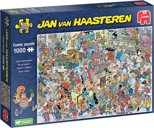 Jan van Haasteren - Bij de Kapper Puzzel (1000 stukjes)