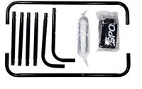 SportX Metalen Voetbaldoel set 2 goals 78x56x45cm-2