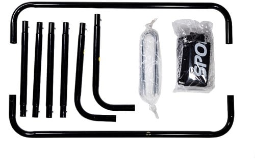 SportX Metalen Voetbaldoel set 2 goals 78x56x45cm-2