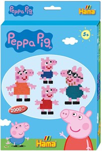 Afbeelding van het spel Hama - Peppa Pig Strijkkralen (2000 stuks)