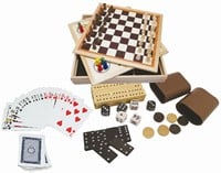 Clown 9-In-1 Spellendoos Hout-3