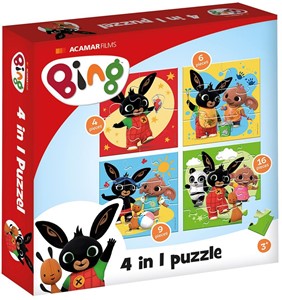 Afbeelding van het spel Bing - 4 in 1 Puzzel