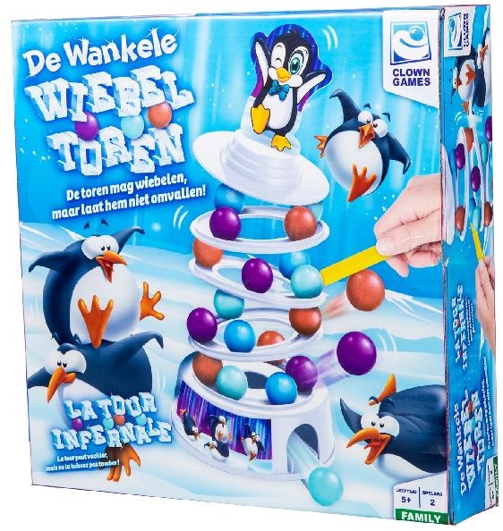 krijgen specificatie Vlucht De Wankele Wiebel Toren - kopen bij Spellenrijk.nl