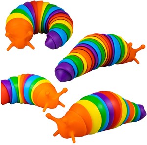 Afbeelding van het spelletje Fidget Slug - Regenboog