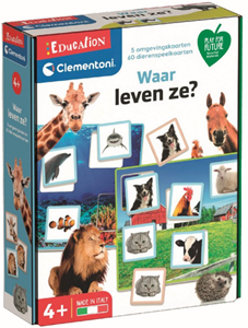 Leerspel Waar Leven Ze