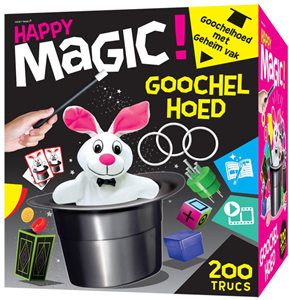 Afbeelding van het spel Happy Magic 200 Trucs - Hoed Black Version