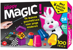 Afbeelding van het spel Happy Magic 100 Trucs - My First Magic Set Black Version